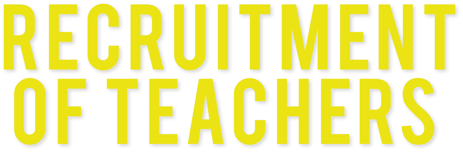 RECRUTMENT OF TEACHERS